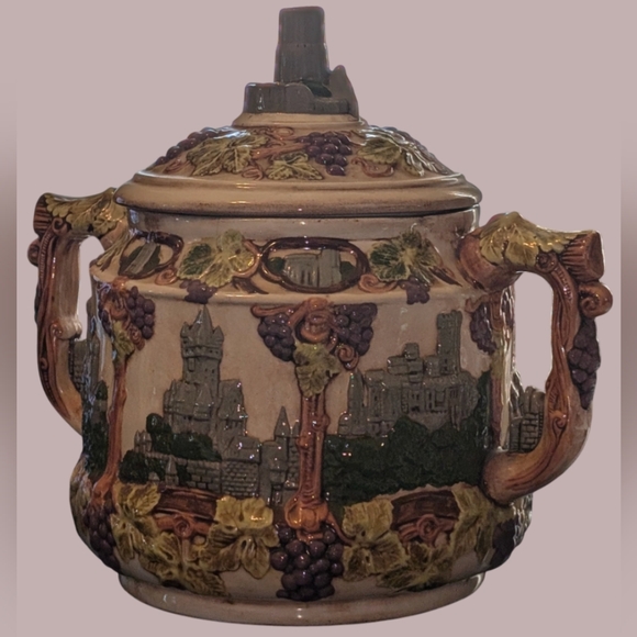 Vintage RARE German punch bowl / tureen/Cookie Jar - Picture 4 of 8